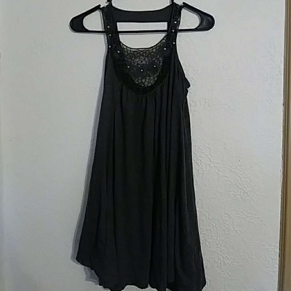 Gray tunic